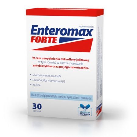 Enteromax Forte 30 kapsułek