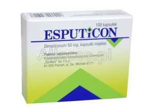 Esputicon 50 mg 100 kaps.