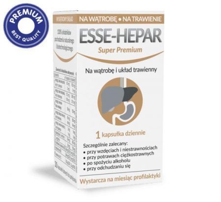 ESSE-HEPAR Super Premium 30 kapsułek o przedłużonym uwalnianiu