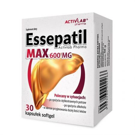 Essepatil Max 600 mg 30 kapsułek