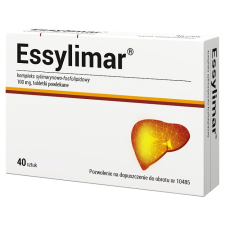 Essylimar 100 mg 40 tabletek powlekanych