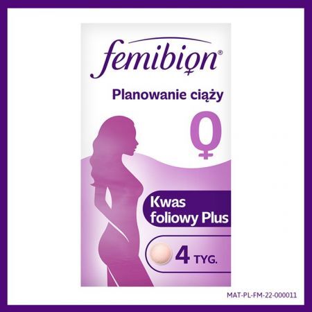 Femibion 0 Planowanie ciąży 28 tabletek / Witaminy w ciąży