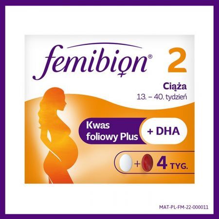 Femibion 2 Ciąża 28 tabletek powlekanych + 28 kapsułek miękkich