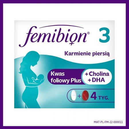Femibion 3 Karmienie piersią 28 tabletek + 28 kapsułek