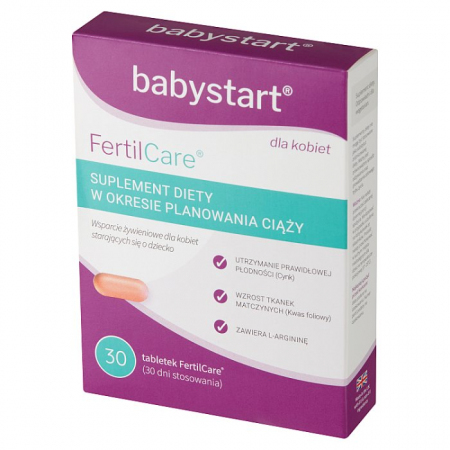 FertilCare 30 tabletek dla starających się o dziecko