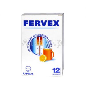 Fervex (smak cytrynowy) 12 saszetek z proszkiem do sporządzenia roztworu