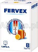Fervex (smak cytrynowy) 8 saszetek z proszkiem do sporządzenia roztworu
