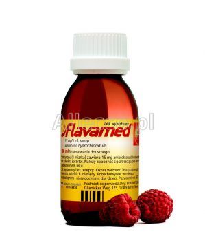 Flavamed syrop 15 mg/5 ml 100 ml/Mokry kaszel