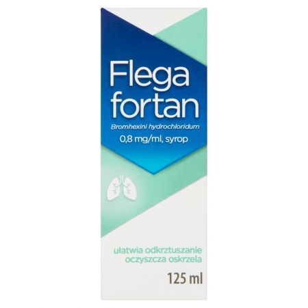 Flegafortan 0,8 mg/ml syrop 125 ml / Kaszel mokry