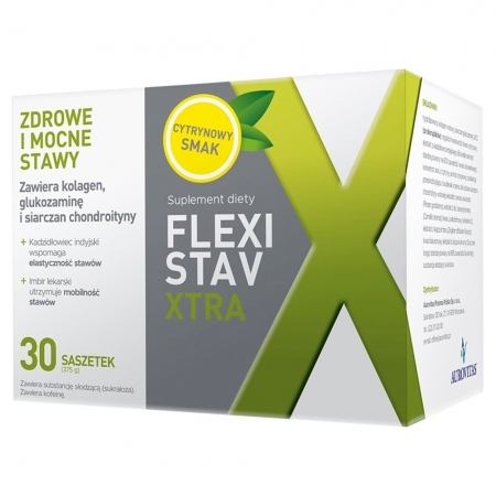 FlexiStav XTRA (smak cytrynowy) 30 saszetek