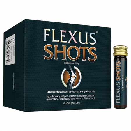 Flexus Shots 20 fiolek z płynem