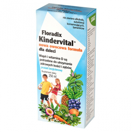 Floradix Kindervital dla dzieci 250 ml