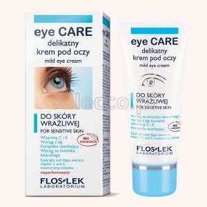 FLOS-LEK EYE CARE Delikatny krem pod oczy do skóry wrażliwej 30 ml