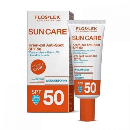 FLOS-LEK SUN Anti-spot krem-żel SPF50 30 ml