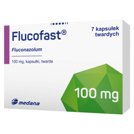 Flucofast 100 mg 7 kapsułek