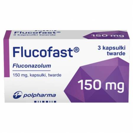Flucofast 150 mg kapułki twarde, 3 szt.