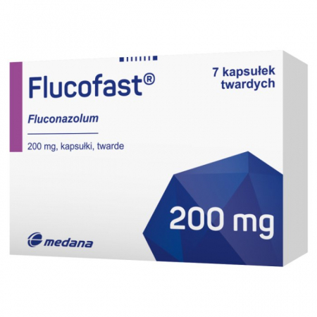 Flucofast 200 mg 7 kapsułek twardych