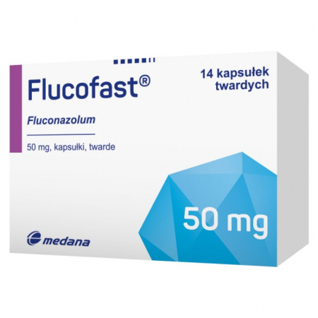 Flucofast 50 mg 14 kapsułek twardych