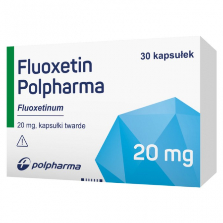 Fluoxetin 20 mg 30 kapsułek twardych