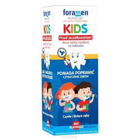 FORAMEN Kids Płyn barwiący do płukania jamy ustnej dla dzieci 500 ml