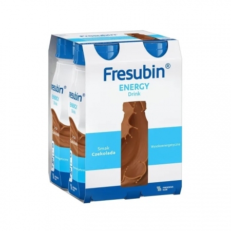 Fresubin Energy Drink preparat odżywczy o smaku czekoladowym, 4 x 200 ml
