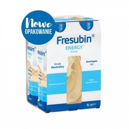 Fresubin Energy Drink preparat odżywczy o smaku neutralnym, 4 x 200 ml
