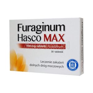 Furaginum Hasco MAX 100 mg 30 tabletek / Zapalnie dróg moczowych