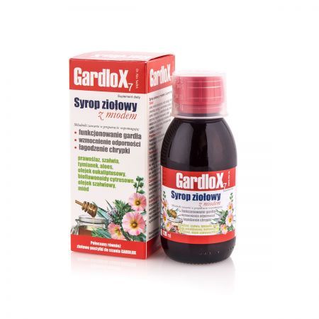 GardloX 7 syrop ziołowy z miodem 120 ml