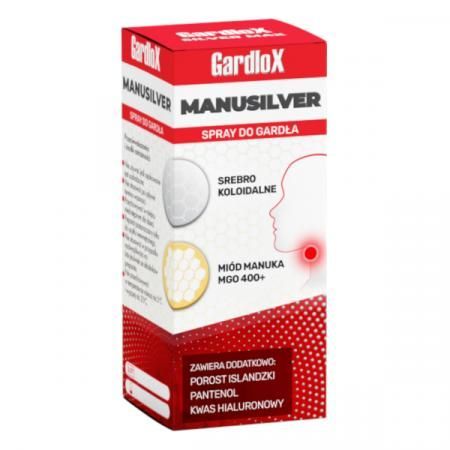 GardloX Manusilver spray do gardła 30 ml