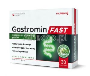Gastromin Fast 30 kapsułek / Dyskomfort układu pokarmowego