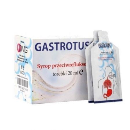 Gastrotuss syrop przeciw refluksowi w saszetkach 20 ml, 20 szt.