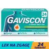 Gaviscon (smak mięty) 24 tabletek do rozgryzania i żucia