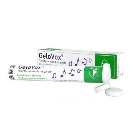 GeloVox smak porzeczka-mentol 10 tabletek do ssania