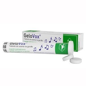 GeloVox (smak porzeczkowo-miętowy) 20 tabletek do ssania