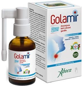 Golamir 2ACT spray bezalkoholowy do gardła 30 ml