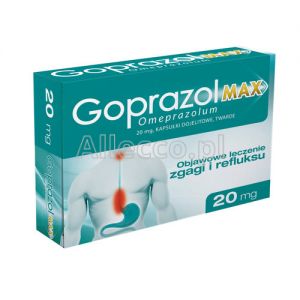 Goprazol MAX 20 mg 14 kapsułki dojelitowe twarde
