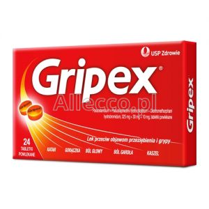 Gripex 24 tabletek powlekanych