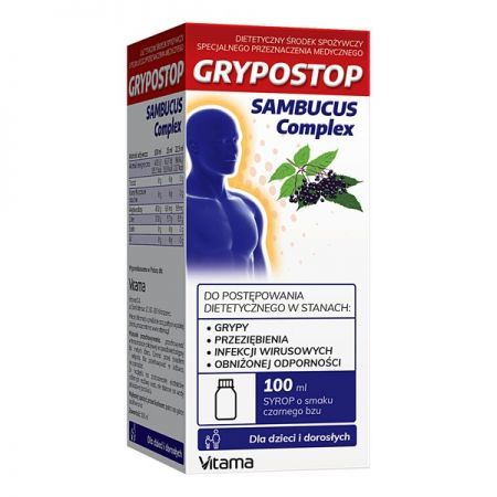 Grypostop Sambucus complex syrop 100 ml
