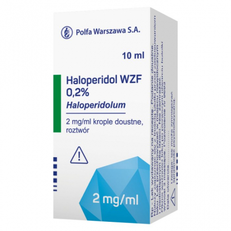 Haloperidol  2 mg/ml 10 ml krople doustne,roztwór