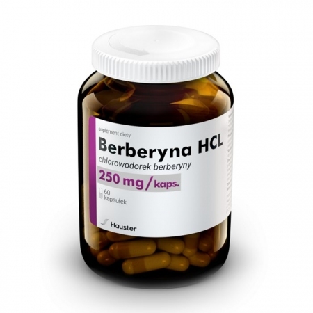 Hauster Berberyna 250 mg 60 kapsułek