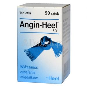 HEEL Angin-Heel SD 50 tabletek  / Zapalenie migdałków