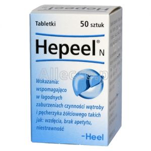 HEEL Hepeel N 50 tabletek / Zdrowa wątroba