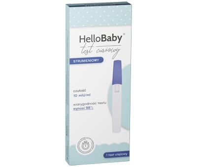 HelloBaby test ciążowy strumieniowy 1 szt.