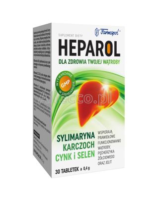 Heparol 30 tabletek / Zdrowa wątroba