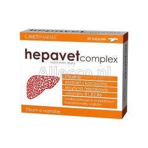Hepavet Complex 40 kaps.