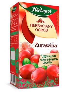 HERBACIANY OGRÓD Herbata Żurawina FIX  20 sasz.