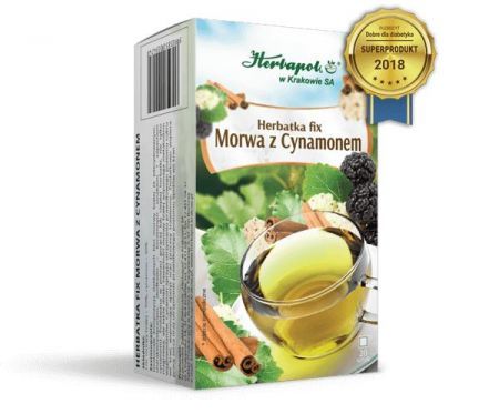 Herbata Morwa z Cynamonem FIX 20 saszetek