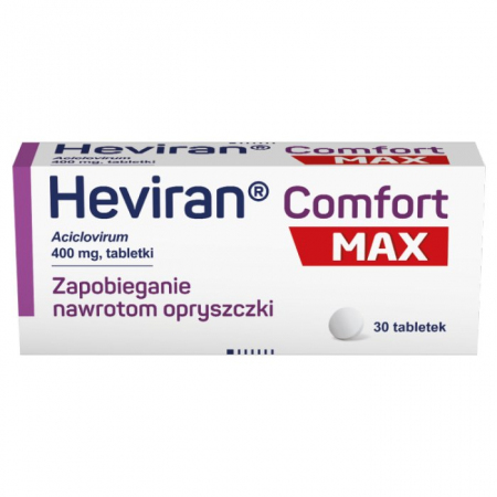 Heviran Comfort Max 400mg 30 tabletek