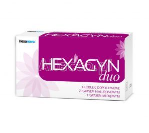 Hexagyn Duo 10 globulek dopochwowych