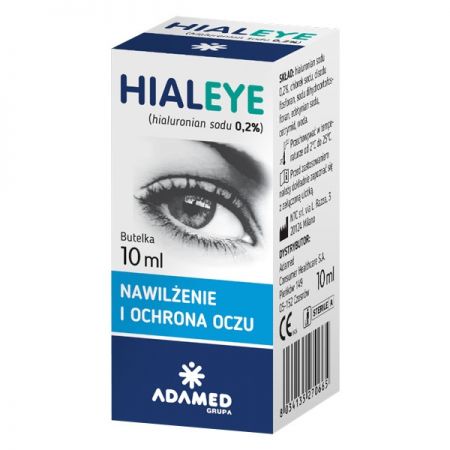 Hialeye 0,2% krople do oczu 10 ml/Zespół suchego oka